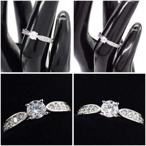 Tiffany Ring Co. 0.20Ct I Vs1 3Ex 4.5 5009