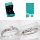 Tiffany Ring Co. 0.20Ct I Vs1 3Ex 4.5 5009