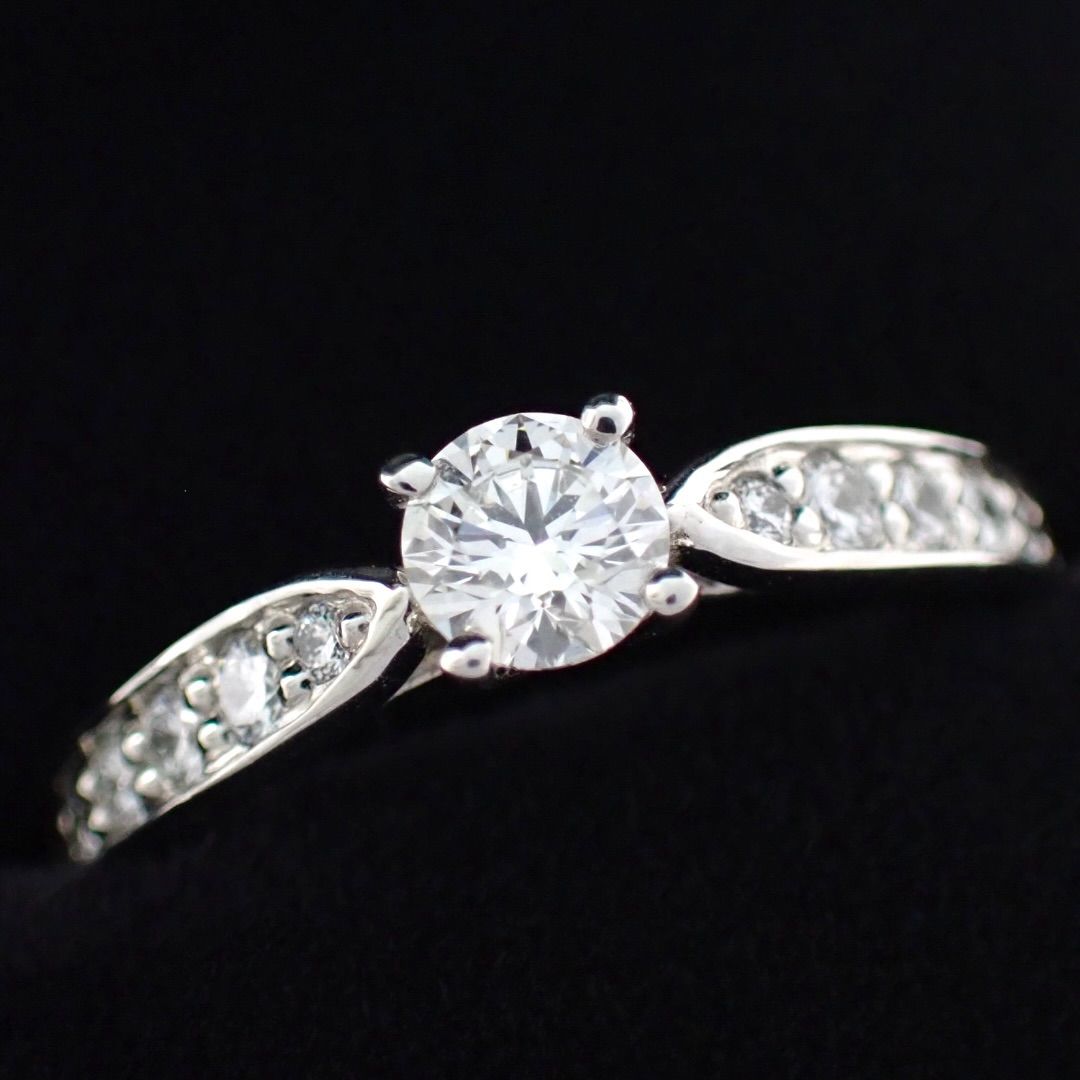 Tiffany Ring Co. 0.20Ct I Vs1 3Ex 4.5 5009