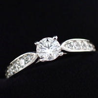 Tiffany Ring Co. 0.20Ct I Vs1 3Ex 4.5 5009