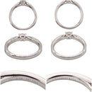Tiffany Ring Co. 0.20Ct I Vs1 3Ex 4.5 5009