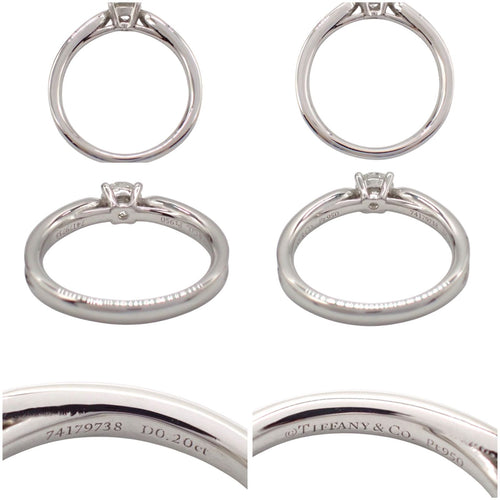 Tiffany Ring Co. 0.20Ct I Vs1 3Ex 4.5 5009