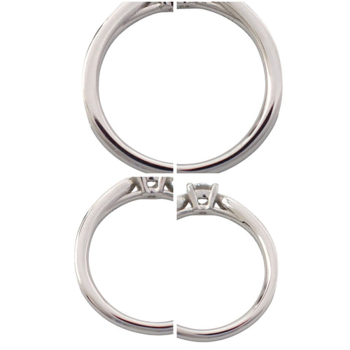 Tiffany Ring Co. 0.20Ct I Vs1 3Ex 4.5 5009
