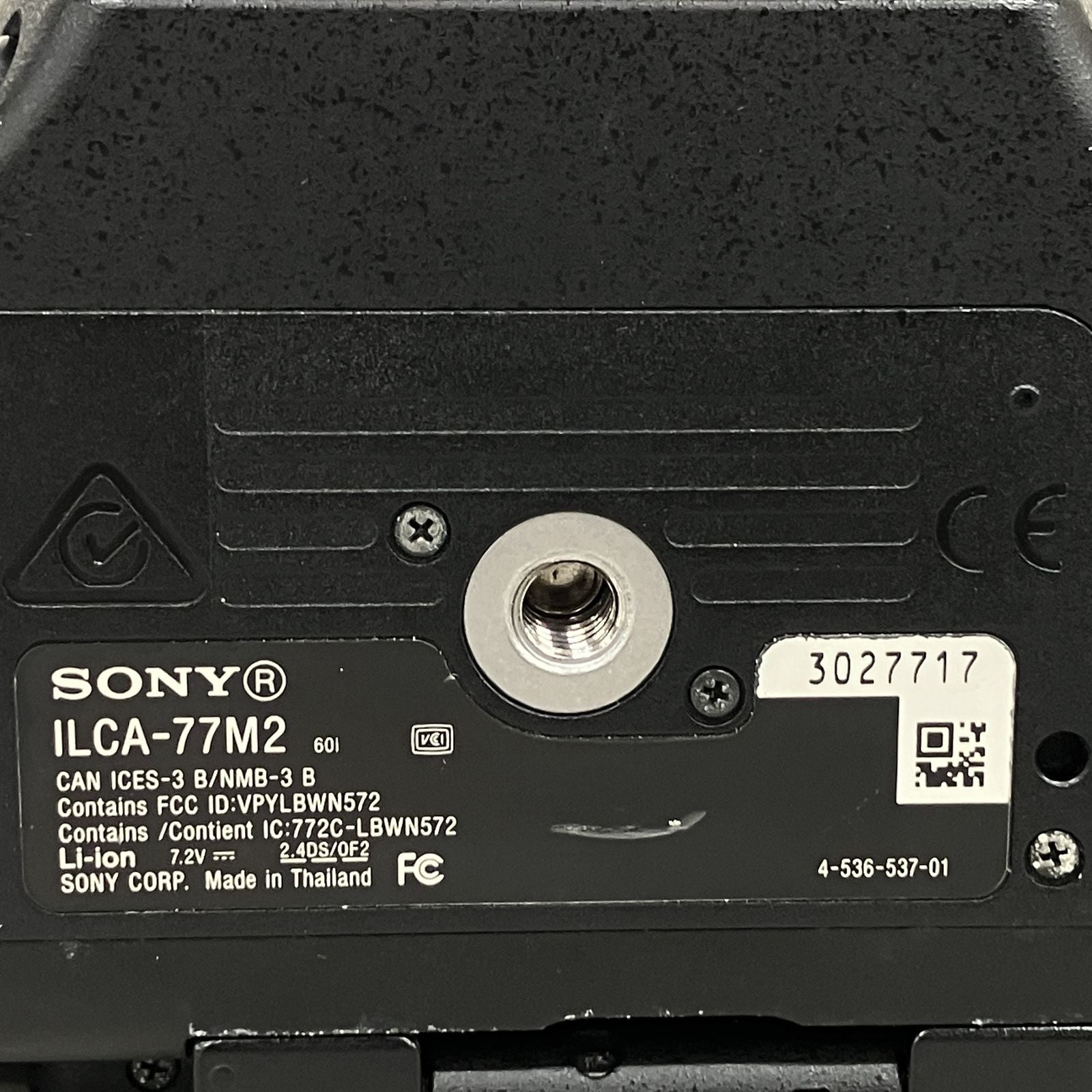 Digital Slr Sony 77Ii Ilca-77M2 K11349638
