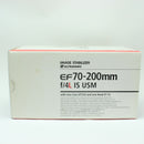 Canon Lens (Zoom) Ef 70-200Mm F4 L Is Usm