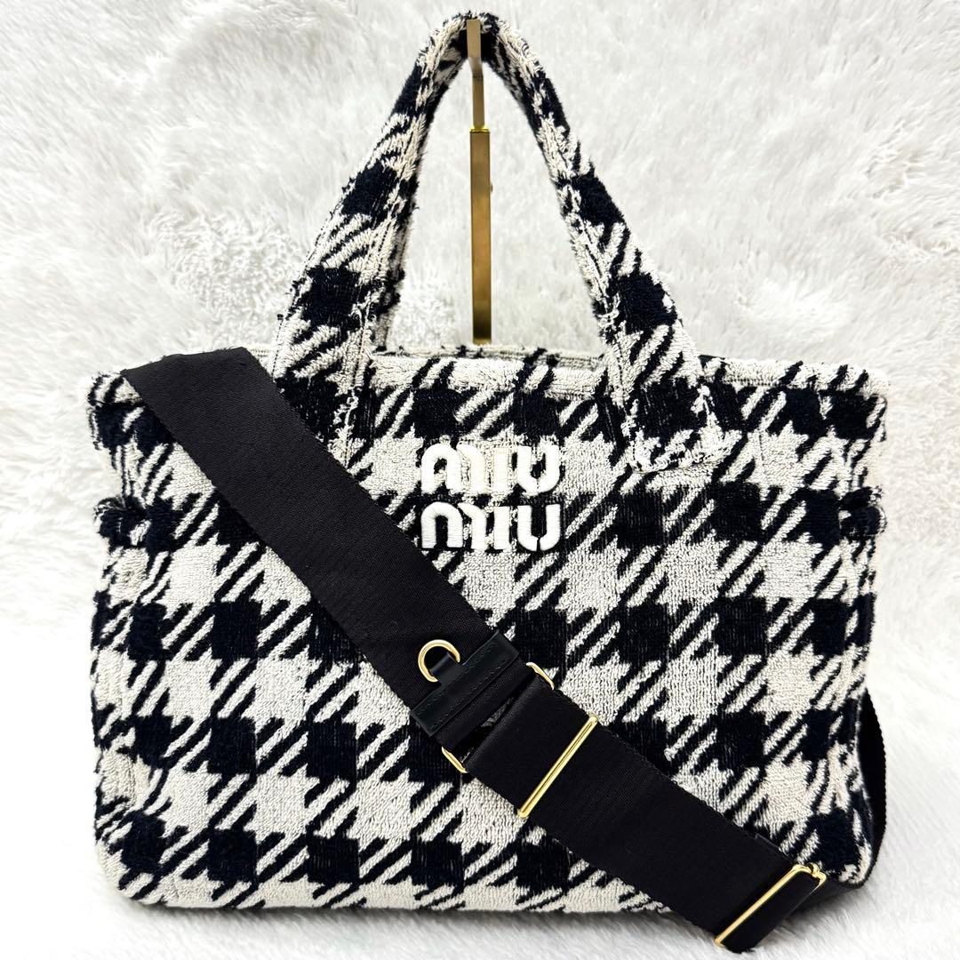Miu Tote Bags Rfid Miumiu 2Way