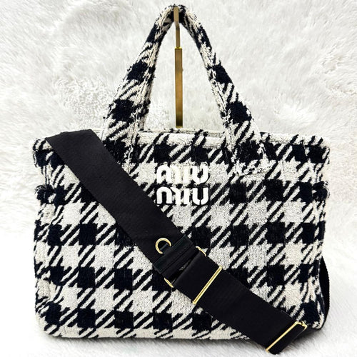 Miu Tote Bags Rfid Miumiu 2Way