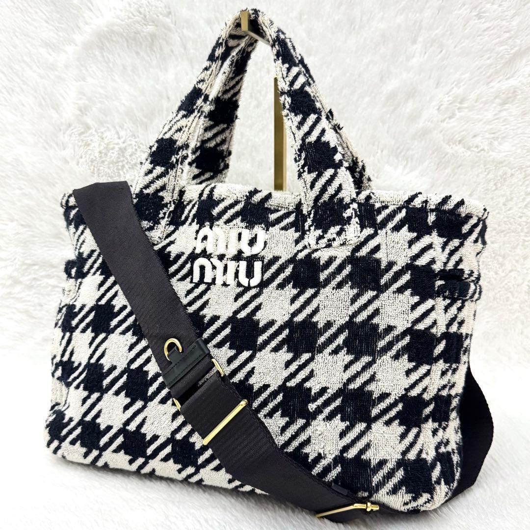 Miu Tote Bags Rfid Miumiu 2Way