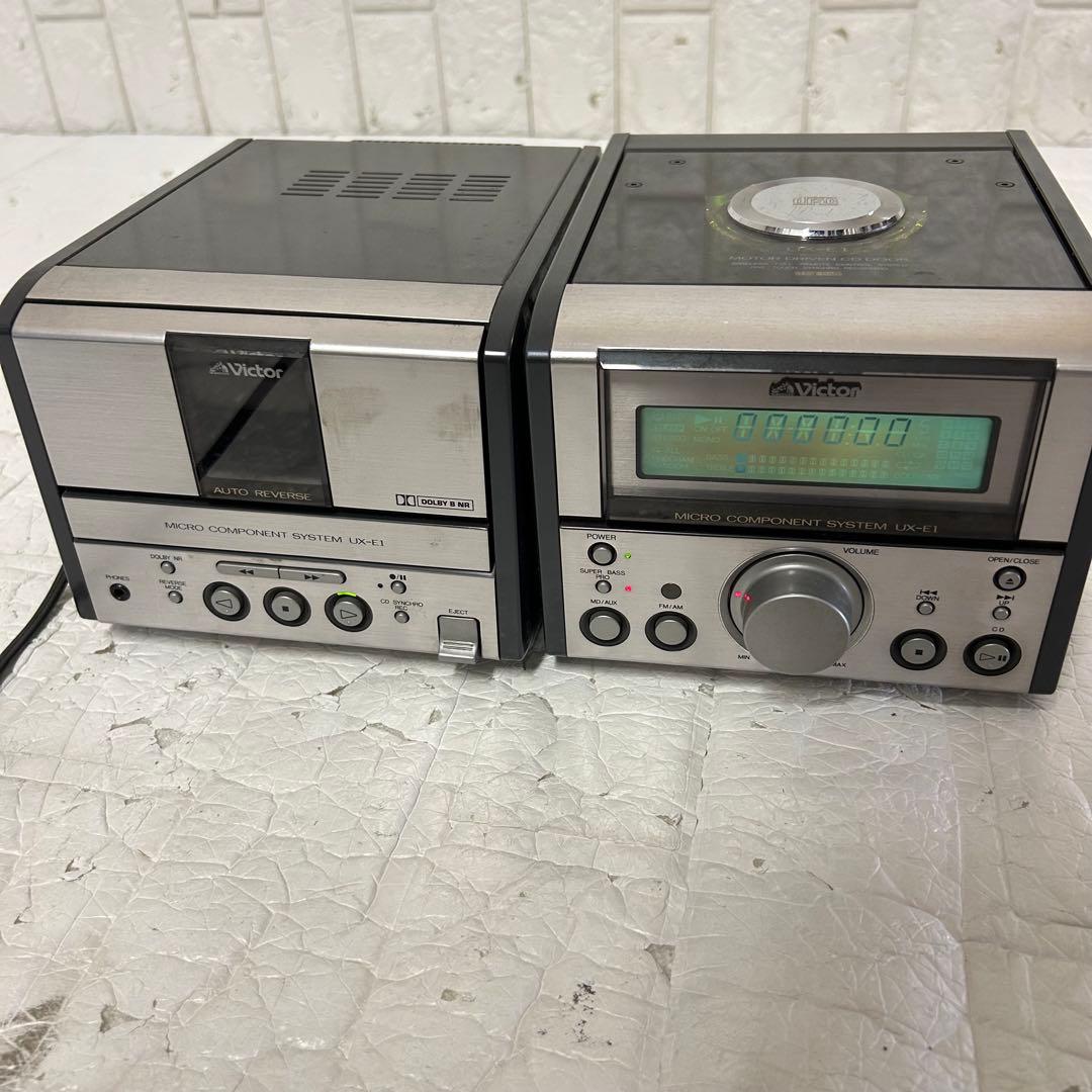 Victor Cd, Md Cassette Decks Micro Component System Ux-E1