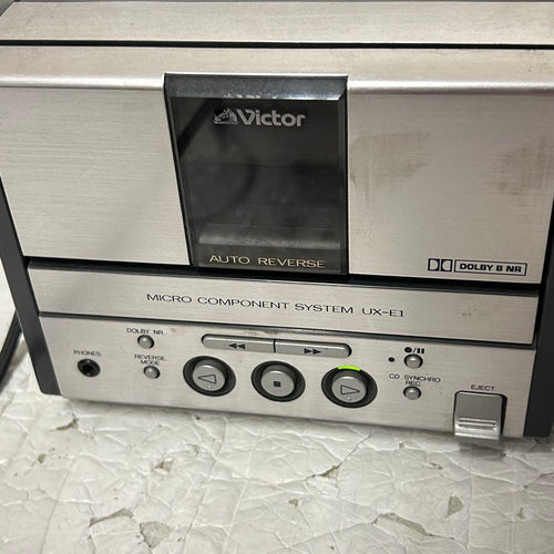 Victor Cd, Md Cassette Decks Micro Component System Ux-E1