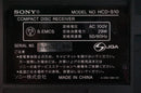Mini -Component Sony Cmt-S10 Cd