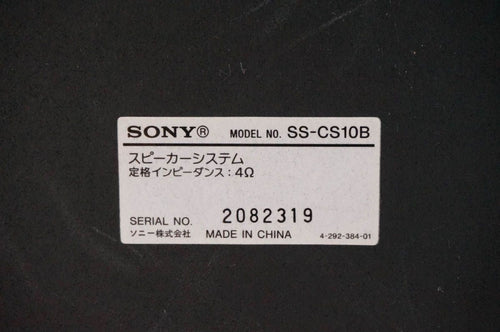 Mini -Component Sony Cmt-S10 Cd