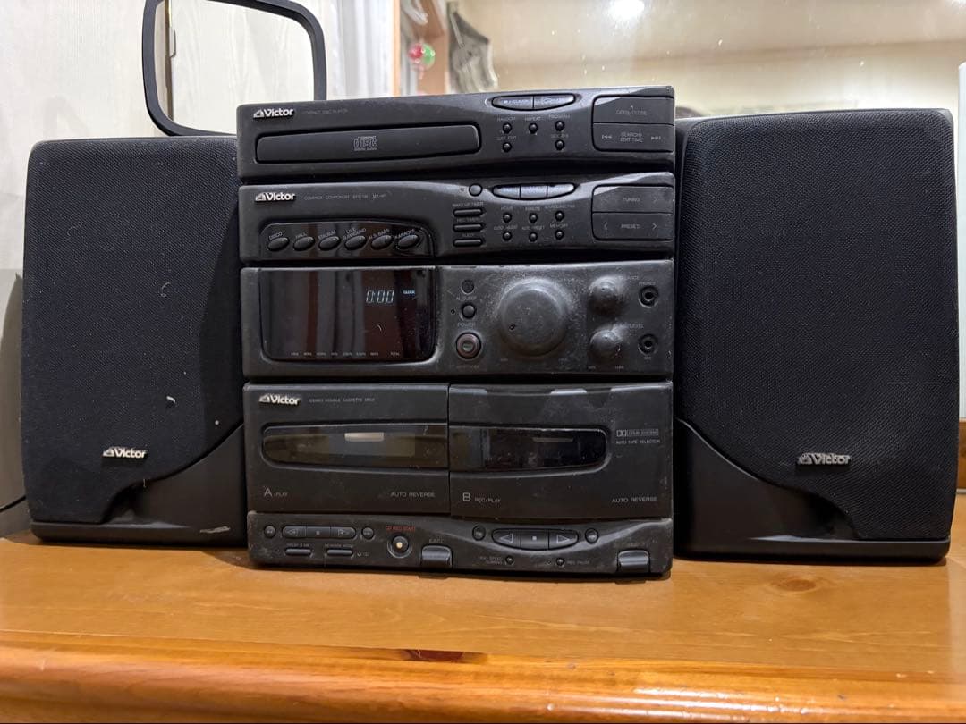Victor Cd Md Cassette Deck Fm