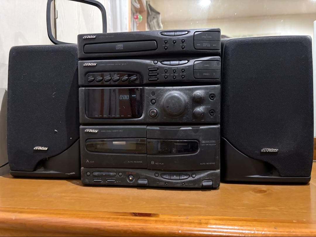 Victor Cd Md Cassette Deck Fm