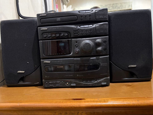 Victor Cd Md Cassette Deck Fm