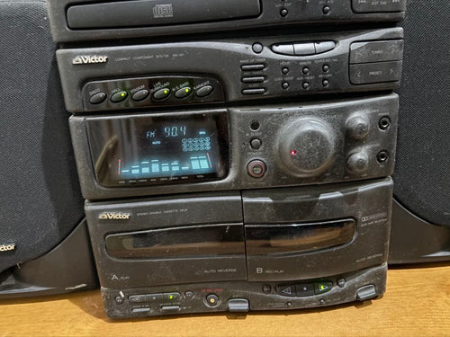 Victor Cd Md Cassette Deck Fm