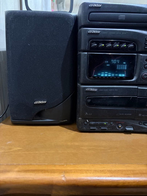 Victor Cd Md Cassette Deck Fm