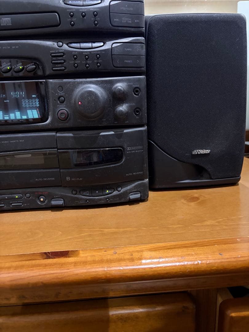 Victor Cd Md Cassette Deck Fm