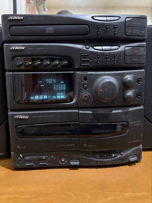 Victor Cd Md Cassette Deck Fm