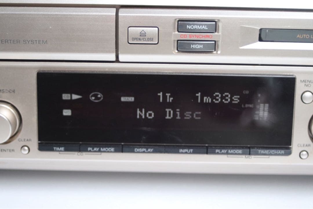 Sony Cd Sacd Player Mxd-D3 Md