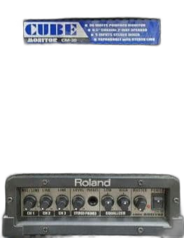 Roland Studio Monitor Speaker Cube Cm-30