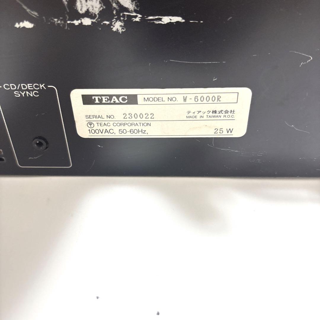 Teac Cd, Md Cassette Decks W-6000R