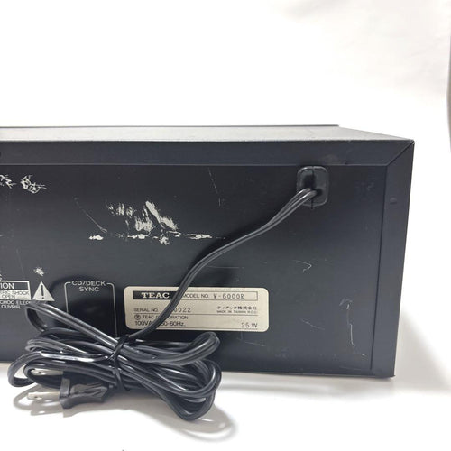 Teac Cd, Md Cassette Decks W-6000R