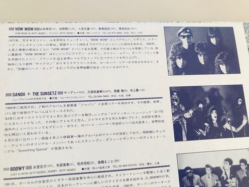 Japanese Music On The Rock Sampler