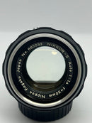 Nikon Prime Lenses Nikkor-S Auto F/1.4