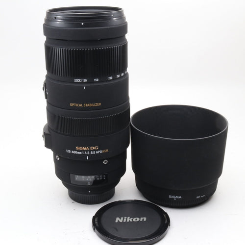 Sigma Lens (Zoom) Apo 120-400Mm F4.5-5.6 Dg Os Hsm Nikon F