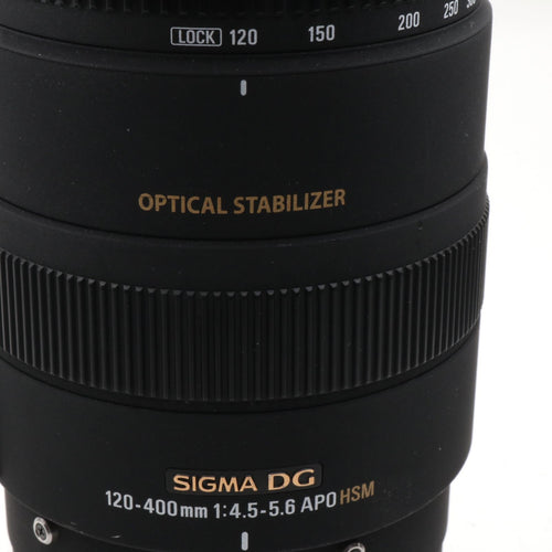 Sigma Lens (Zoom) Apo 120-400Mm F4.5-5.6 Dg Os Hsm Nikon F