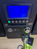 Sony Cd Md Cassette Deck Cmt-M35Wm