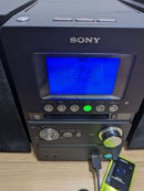 Sony Cd Md Cassette Deck Cmt-M35Wm