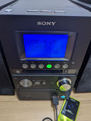 Sony Cd Md Cassette Deck Cmt-M35Wm