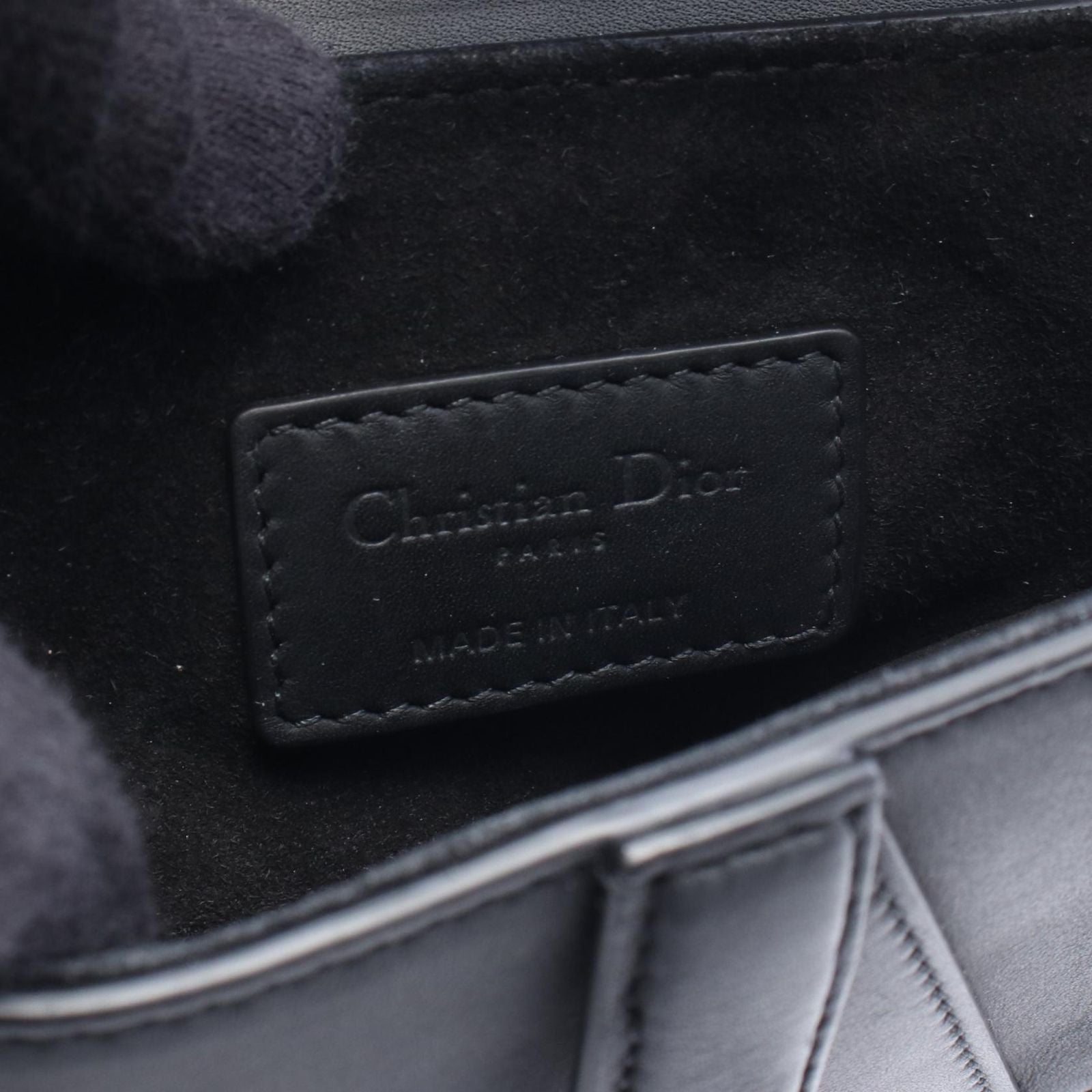 Christian Dior Handbag Saddle Used A