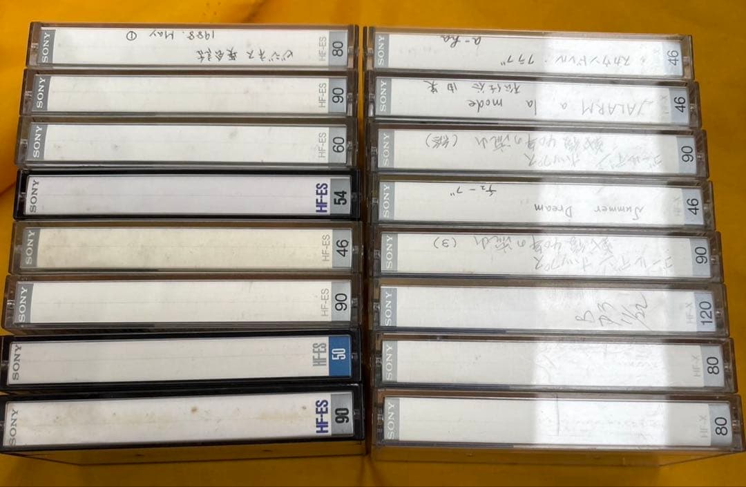 Sony Cassette Tapes Hf-Es Hf-X 16