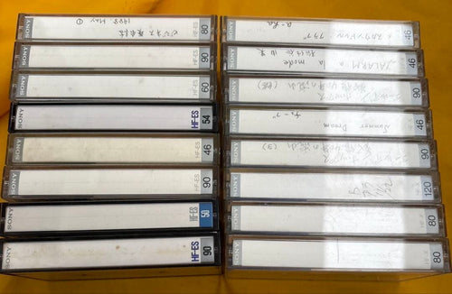 Sony Cassette Tapes Hf-Es Hf-X 16
