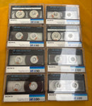 Sony Cassette Tapes Hf-Es Hf-X 16
