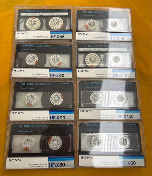 Sony Cassette Tapes Hf-Es Hf-X 16