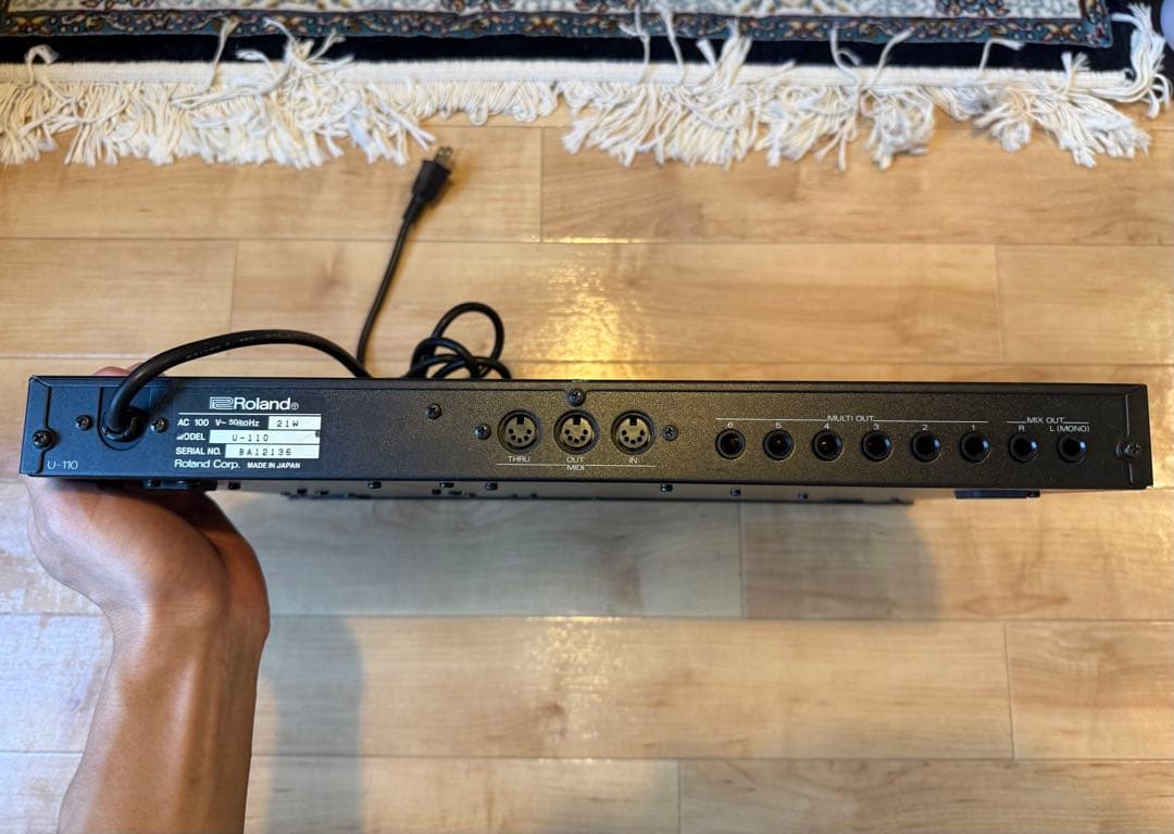 Roland Hardware Instruments U-110 Pcm Sound Module
