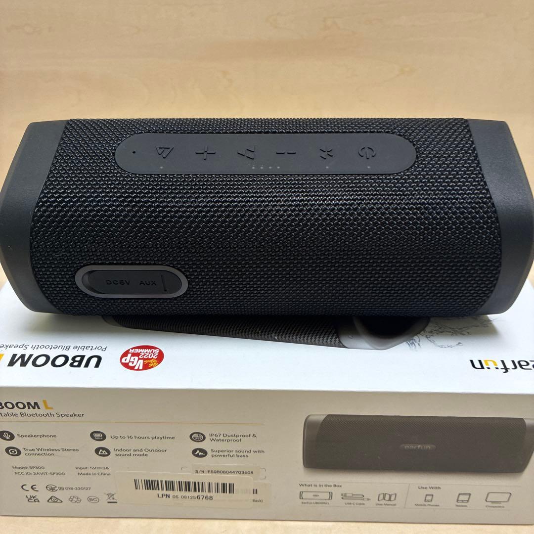 Earfun Wireless Speakers Uboom L Bluetooth