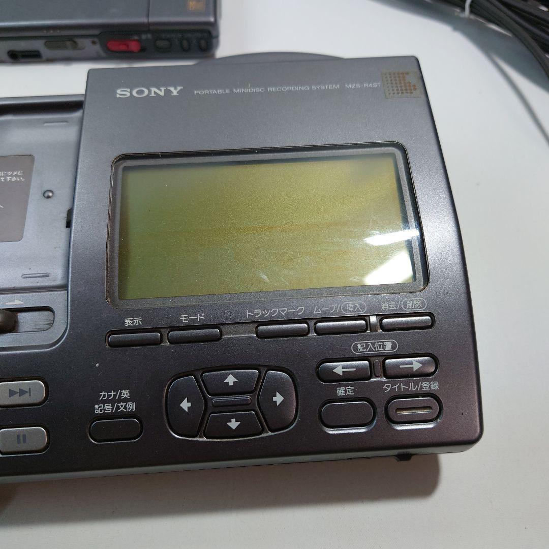 Sony Portable Md Players Mz-R4St Ok