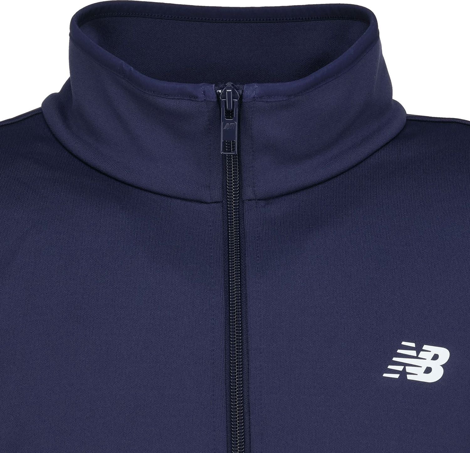 New Balance Tops (Other Than Jersey) Knit Track Jacket Mj61H8Ov Tnv