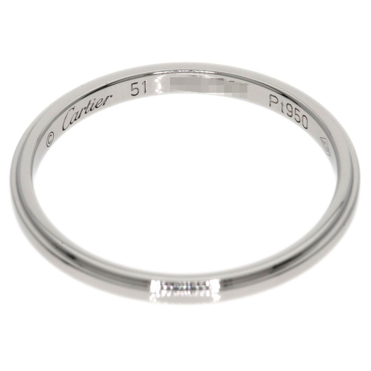 Cartier Ring #51 Pt950