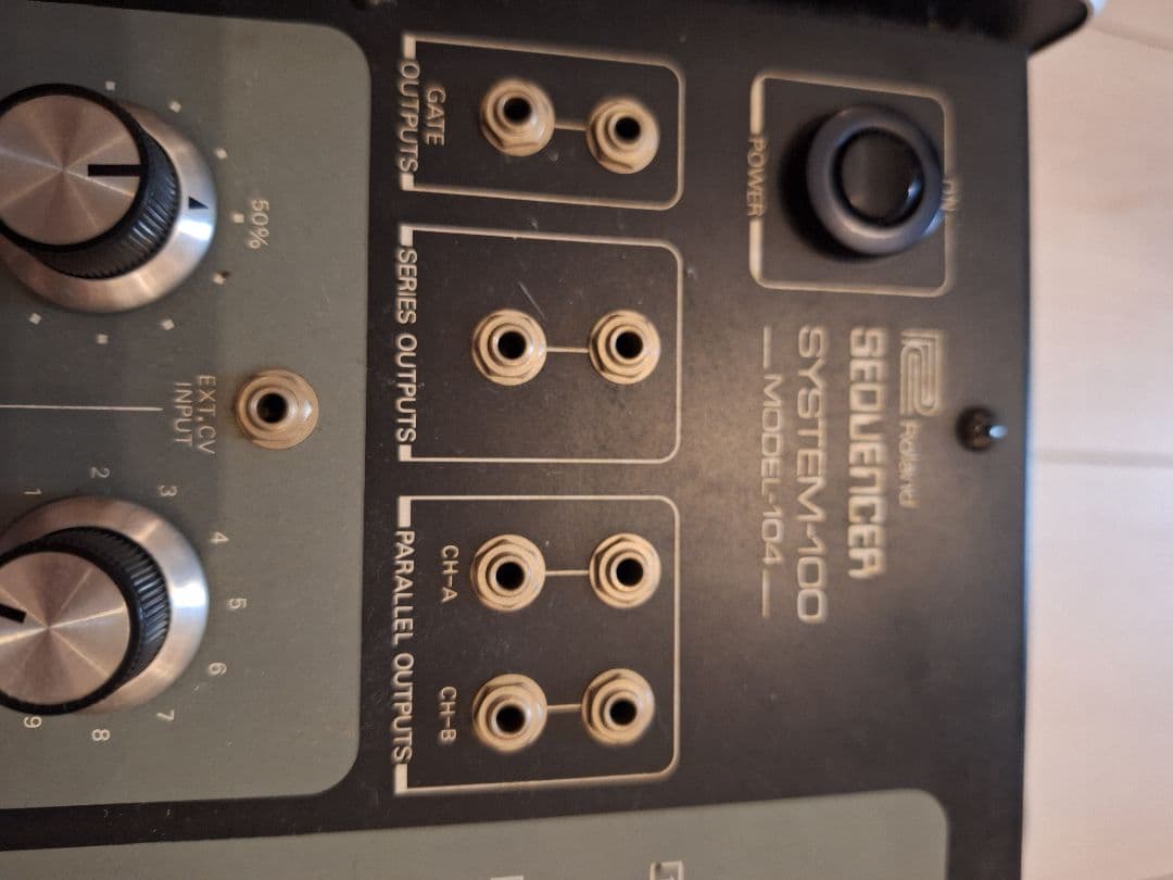 Roland Sequencer 104 Rolandsystem 100Model104
