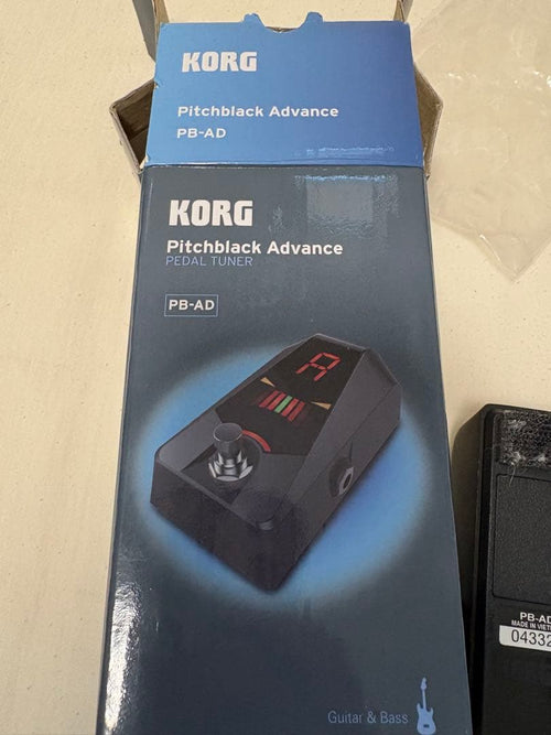 Tuners Korg Pitchblack Advance Pb-Ad