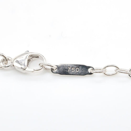 Tiffany Necklace Co 43.5 K18Wg