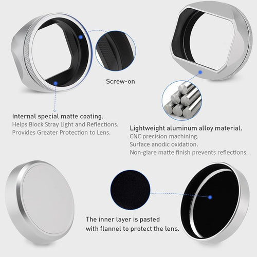 Lens Hoods Haoge Finepix
