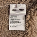 Miu Fleece Jackets Sherpa Miumiu 38