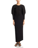 Others Pleats Please Issey Miyake Pleated Maxi Skirt Black